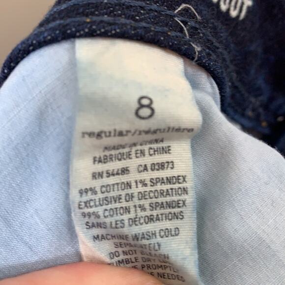 American Eagle Stretch Dark Wash Slim Boot Jeans - Picture 4 of 5